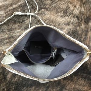 BURBERRY Porsum Heritage Grain Embossed Bag